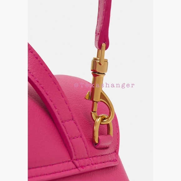 NWT Mansur Gavriel Mini Soft Lady Bag Handbag Dolly Pink - Picture 4 of 16